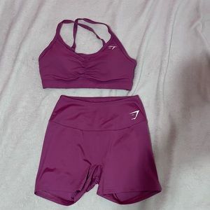 Gymshark pink set